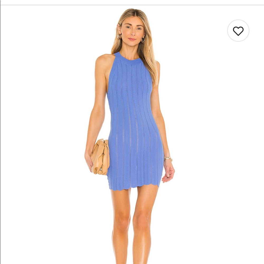 Superdown solis mini dress size medium periwinkle from revolve